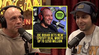 Joe Discusses His New 250 Million Dollar Spotify Deal  Joe Rogan amp Fahim Anwar [upl. by Anitneuq565]