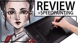 ★TABLETA CALIDADPRECIO PARA EMPEZAR A DIBUJAR  REVIEW HUION NEW 1060 PLUS8192 [upl. by Beitris860]