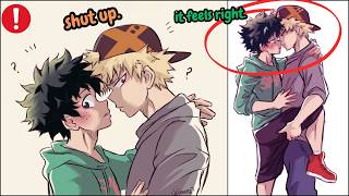 Bakudeku  A Dance to Remember Bakugo and Dekus Unexpected Connection 💚🧡 English Comic Dub [upl. by Aivila]