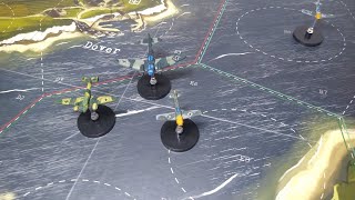 Speedpaint painting miniatures Tutorial 303 Squadron board game airplane BF109 ww2 fighters paint [upl. by Leamse]