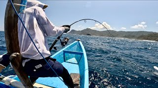 ROD MELENGKUNG TAJAM DI TARIK IKAN INI  FIRST EXPERIENCE GT POPPING IN INDONESIA gtpopping [upl. by Rosenbaum]