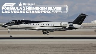 Private Jet Mayhem During The Formula 1 Weekend in Fabulous Las Vegas 4K [upl. by Dill169]