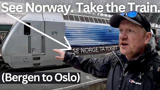 The Famous Bergensbanen Norways Best Rail Journey 7hrs From Bergen to Oslo [upl. by Maryly]