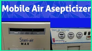 use of air asepticizer machine in hospital airpurifier [upl. by Avid]