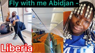 Fly with me from Abidjan to Conakry and finally Liberia Robert international airport [upl. by Hollenbeck554]