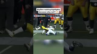 Big Ben Rushing Highlights [upl. by Renba]