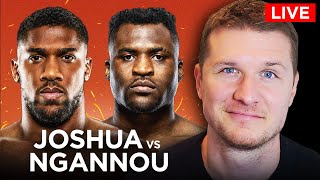 Anthony Joshua vs Francis Ngannou LIVESTREAM WATCH PARTY [upl. by Heer]