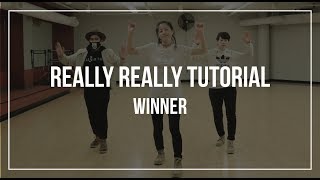 KODE WINNER 위너  Really Really  Dance Tutorial [upl. by Lenod]