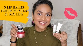 5 Lips Balms For Pigmented Dark Chapped amp Dry Lips  Shalini Srivastava [upl. by Oinimreh965]