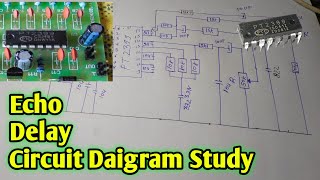 Echo Delay Circuitpt2399 Echo Circuit pt2399 CircuitEcho Circuit Sound echo circuit Diagram [upl. by Ali]