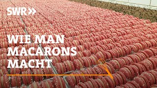 Wie man Macarons macht  SWR Handwerkskunst [upl. by Xirtaeb]