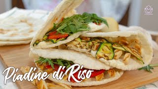 Piadine con Farina di Riso  Morbide Velocissime e Senza Glutine [upl. by Fionnula]