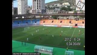 FC Pyunik  FC Ararat 60 APL Week 14 201213 [upl. by Nyrb]