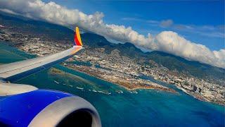 4K – Full Flight – Southwest Airlines – Boeing 7378 Max – HNLOGG – N8713M – WN2301 – IFS 933 [upl. by Zindman403]