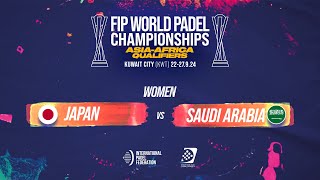 FIP WORLD PADEL CHAMPIONSHIPS ASIAAFRICA QUALIFIERS [upl. by Osswald]