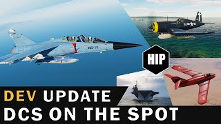 DCS Modules Development update l F1 Mirage l Corsair l Forrestal l MIG 17 l ON THE SPOT NEWS [upl. by Cassaundra650]