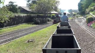 Beer Heights Light Railway Pecorama Loco week 2013 [upl. by Anayhd832]