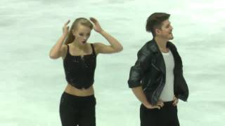 Alexandra STEPANOVA  Ivan BUKIN SC2016 Practice SD 20161028 [upl. by Eselahc]