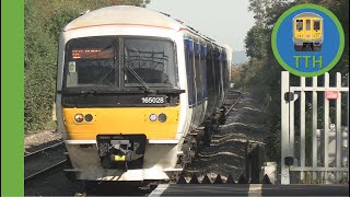 Trains at Tackley [upl. by Ahsinroc573]