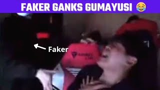 Faker ganks Gumayusi   T1 Stream Moments [upl. by Netsud457]