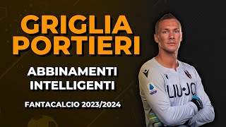 GRIGLIA PORTIERI con ABBINAMENTI Intelligenti  CONSIGLI ASTA FANTACALCIO 202324 [upl. by Odo]