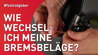 Scheibenbremse Bremsbeläge am Fahrrad wechseln  so geht’s richtig [upl. by Eelah]