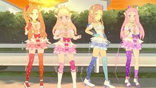 Magical Girls Group Transformation  Ember  Kanaria  Momoka  Asami [upl. by Gerrilee]