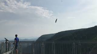 Slope soaring amp crashing a homemade 900mm Delta Wing [upl. by Arathorn]