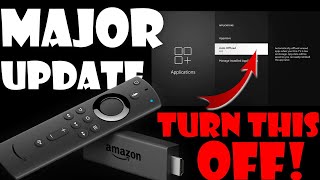 Two Major Firestick Updates ONE SETTING THAT YOU SHOULD DISABLE NOW [upl. by Alfonzo]