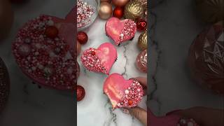 Love heart cupcakes ❤️💗 cupcake valentinescake cake satisfying cakedecorating shortsfeed [upl. by Benyamin143]