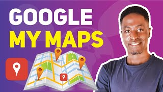 GOOGLE MY MAPS TUTORIAL How to Create Custom Maps Share with Friends or Use on Websites [upl. by Lered]