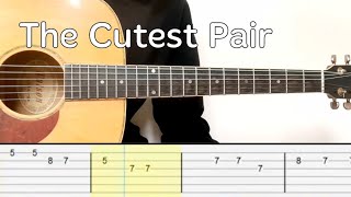 Regina Song  The Cutest Pair Easy Guitar Tutorial Tabs [upl. by Arais]