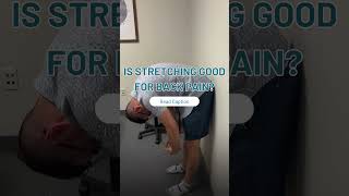 Struggling with back pain 🤔 Stretching might be your answer [upl. by Jarrow]