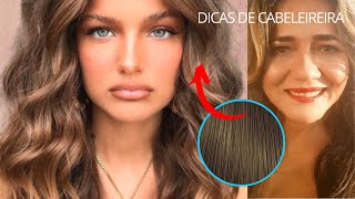 MISTURAS LOIRO ESCURO DOURADO e Cobrir Cabelo Branco HairTutorial [upl. by Lynde]