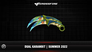 CF  Dual Karambit  Summer 2022 [upl. by Harwilll459]