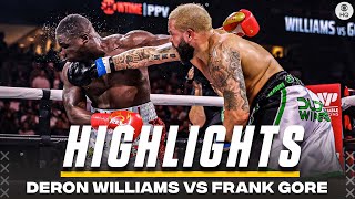 Deron Williams TAKES DOWN Frank Gore Via Split Decision Highlights  Recap  CBS Sports HQ [upl. by Leryt335]