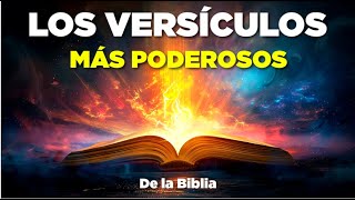 LOS VERSÍCULOS MÁS PODEROSOS DE LA BIBLIA Para Fe Fortaleza y Paz [upl. by Eiggem214]