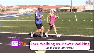 Race Walking vs Power Walking [upl. by Willms]