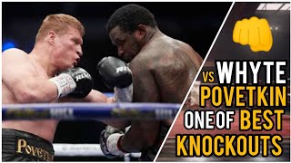 Alexander Povetkin 🇷🇺 vs Dillian Whyte 🏴󠁧󠁢󠁥󠁮󠁧󠁿 One of the Best Knockouts👊🥊💪😱 [upl. by Lleruj788]