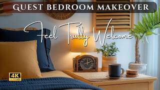 Ultimate Guest Bedroom Makeover Stunning Transformation from Start to Finish  HOME DECOR TIPS [upl. by Enybor]