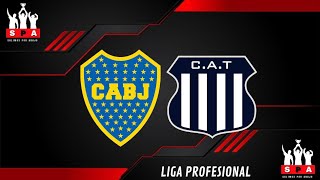 BOCA JUNIORS VS TALLERES EN VIVO⚽️⚽️⚽️🚨GOL DE CAVANI ANULADO🚨 LIGA PROFESIONAL  FECHA 3 [upl. by Eldwin888]