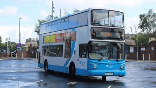 A ride on Ulsterbus ALX400 2320 on route 96 [upl. by Boswell]