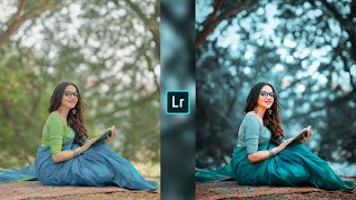 blue grey and orange tone Lightroom photo editingpreset download free [upl. by Kirst]