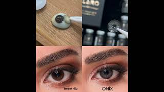 Renkli Lens  CLARO ONİX  ZULTANİT GRİ  Optikzade clarolens beauty lashes elalens makeup [upl. by Ellerrad]