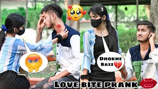 Love Bite Prank 💋 On My Bestfriend🥵  Gone wrong🥹 ItsPriya [upl. by Annairol]