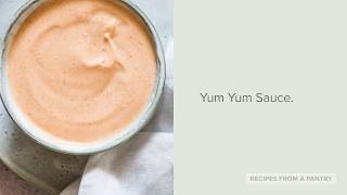 Easy Yum Yum Sauce [upl. by Ennywg325]