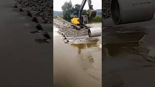 Real excavator at work shorts viralvideo contstruction [upl. by Ameerak479]