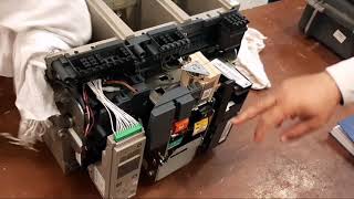 Air Circuit Breaker Maintenance  How to ACB Rack in Rack Out  Learn Electrical [upl. by Ruperta256]