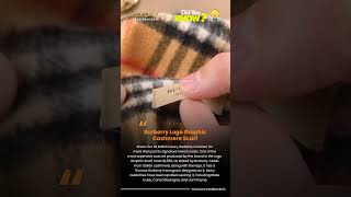 Burberry Classic Logo Graphic Cashmere Scarf  Premium Italian Cashmere  Luxury Residences [upl. by Dalton304]