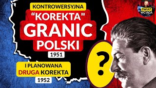 KOREKTA granicy POLSKI ◀🌎 Kto zyskał Kto stracił  Polska vs ZSRR [upl. by Grae]